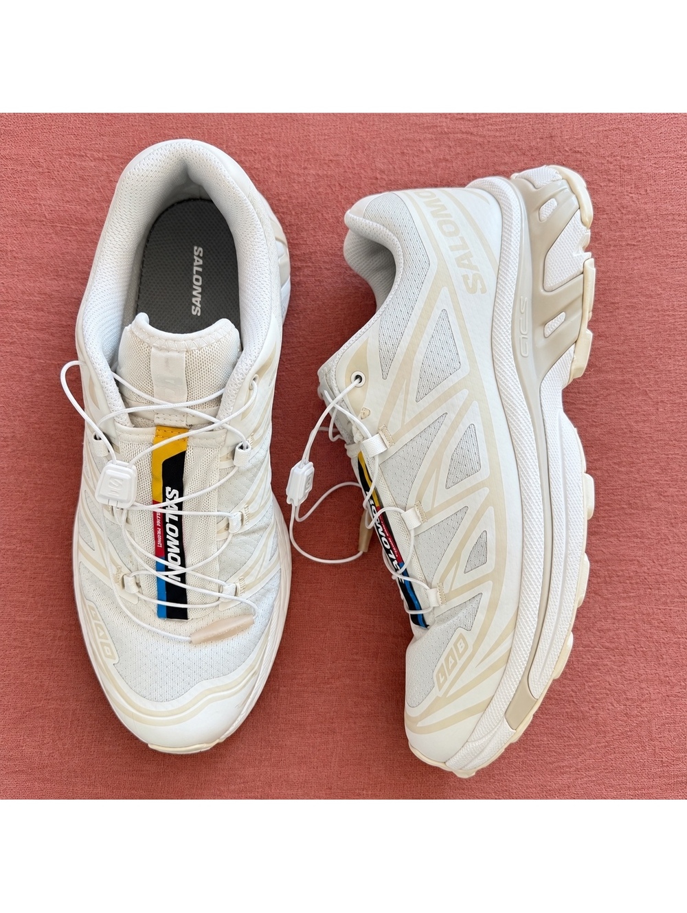 Salomon XT-6 Vanilla Ice Almond Milk 474453 Men’s 9.5 Women’s 10.5 Gorpcore